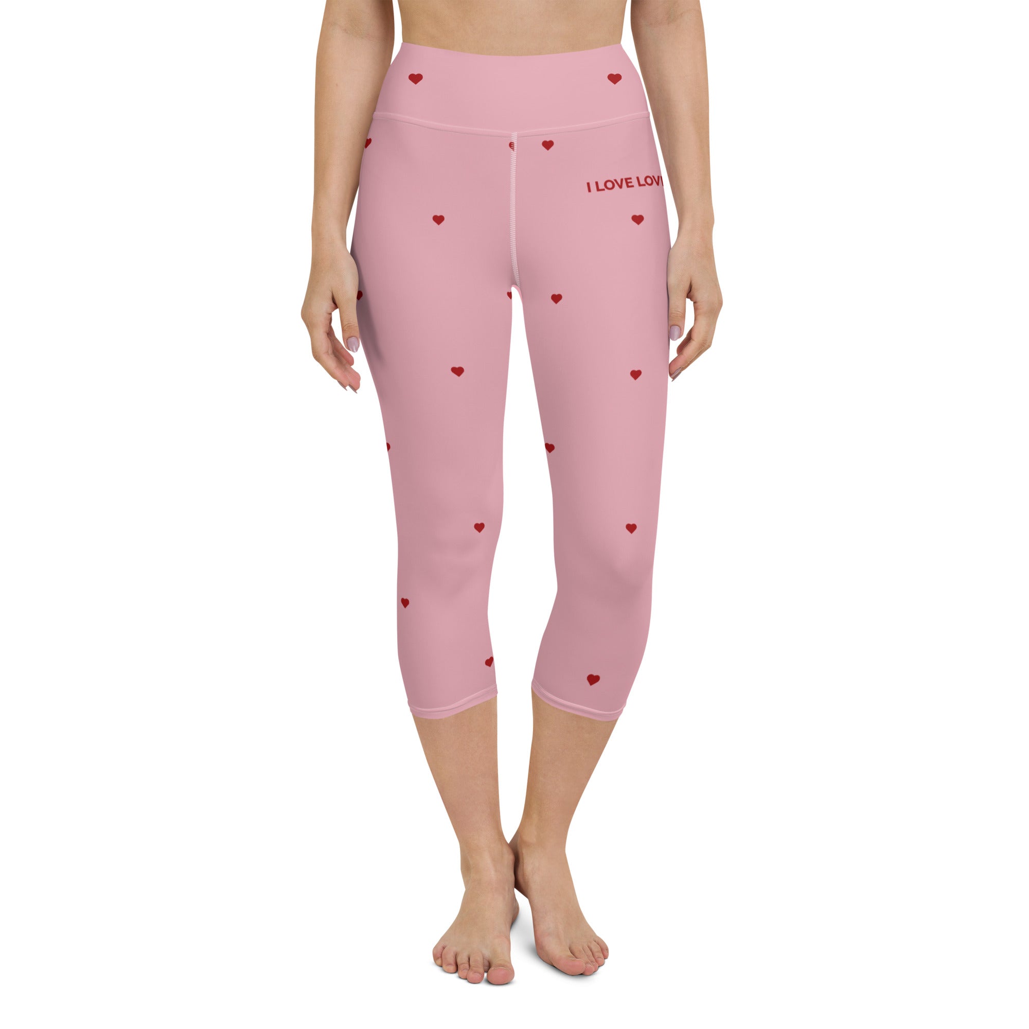 I Love Love Yoga Capris