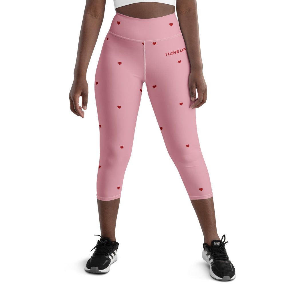 I Love Love Yoga Capris