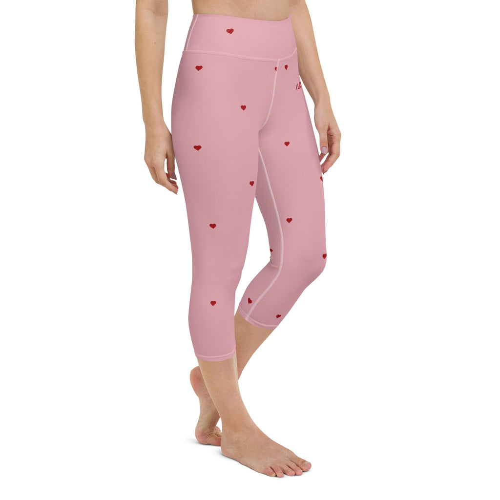 I Love Love Yoga Capris