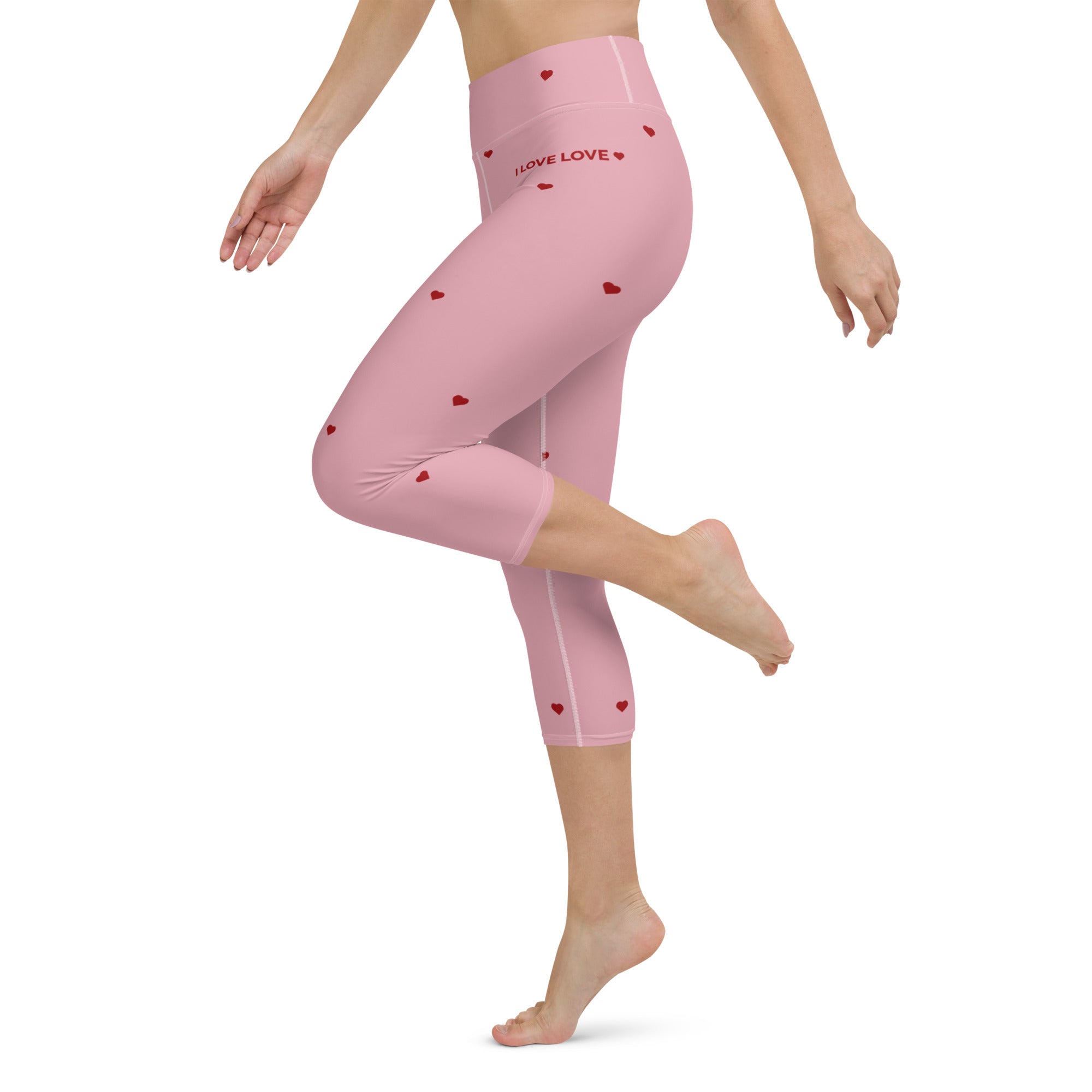 I Love Love Yoga Capris
