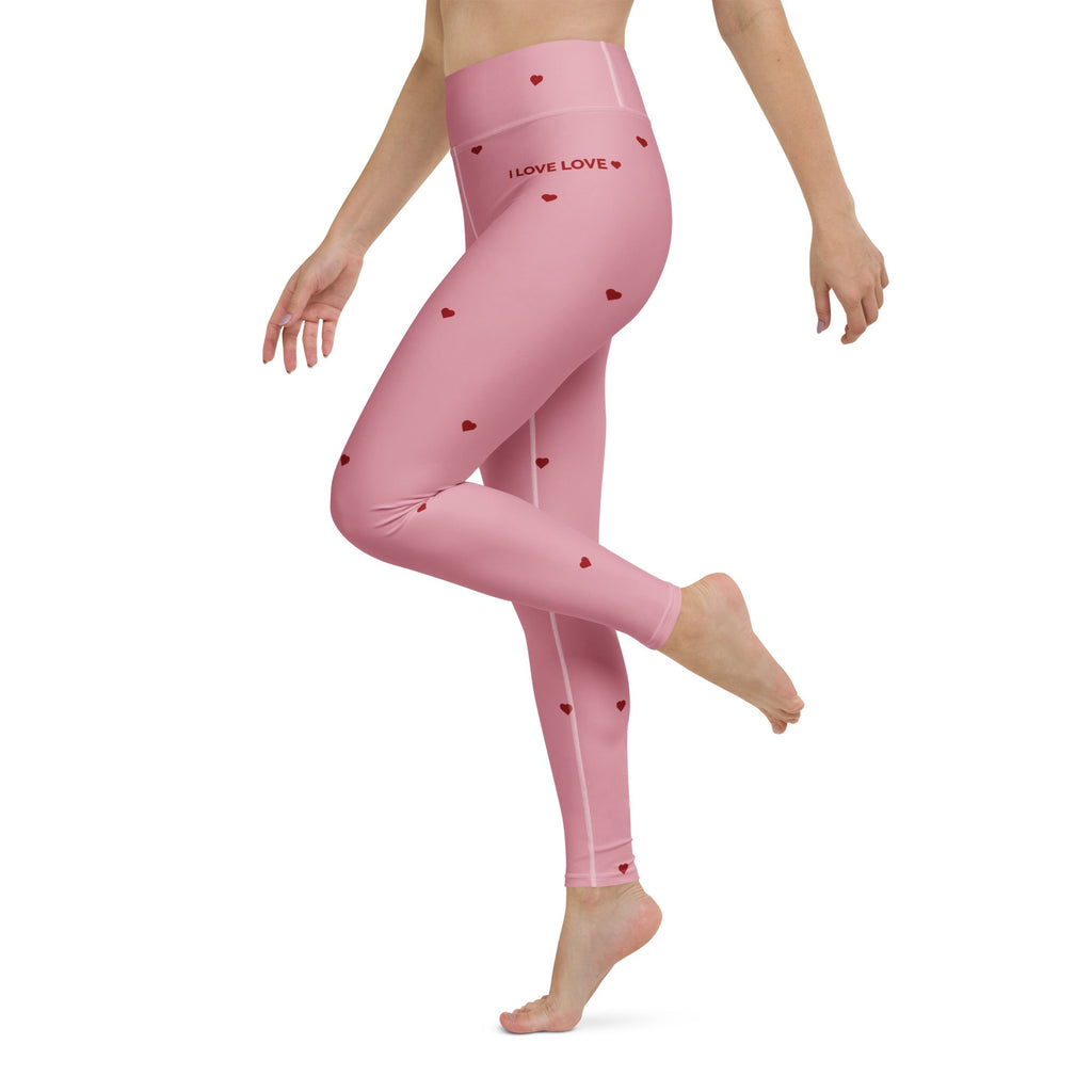 I Love Love Yoga Leggings