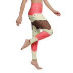 Ice Cream Yoga Leggings
