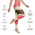 Ice Cream Yoga Leggings