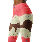 Ice Cream Yoga Leggings