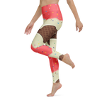 Ice Cream Yoga Leggings
