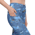 Ice Hockey Crossover Leggings With Pockets