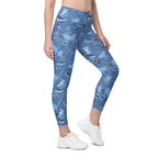 Ice Hockey Crossover Leggings With Pockets