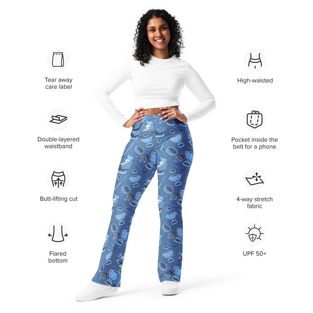 Ice Hockey Flare Leggings