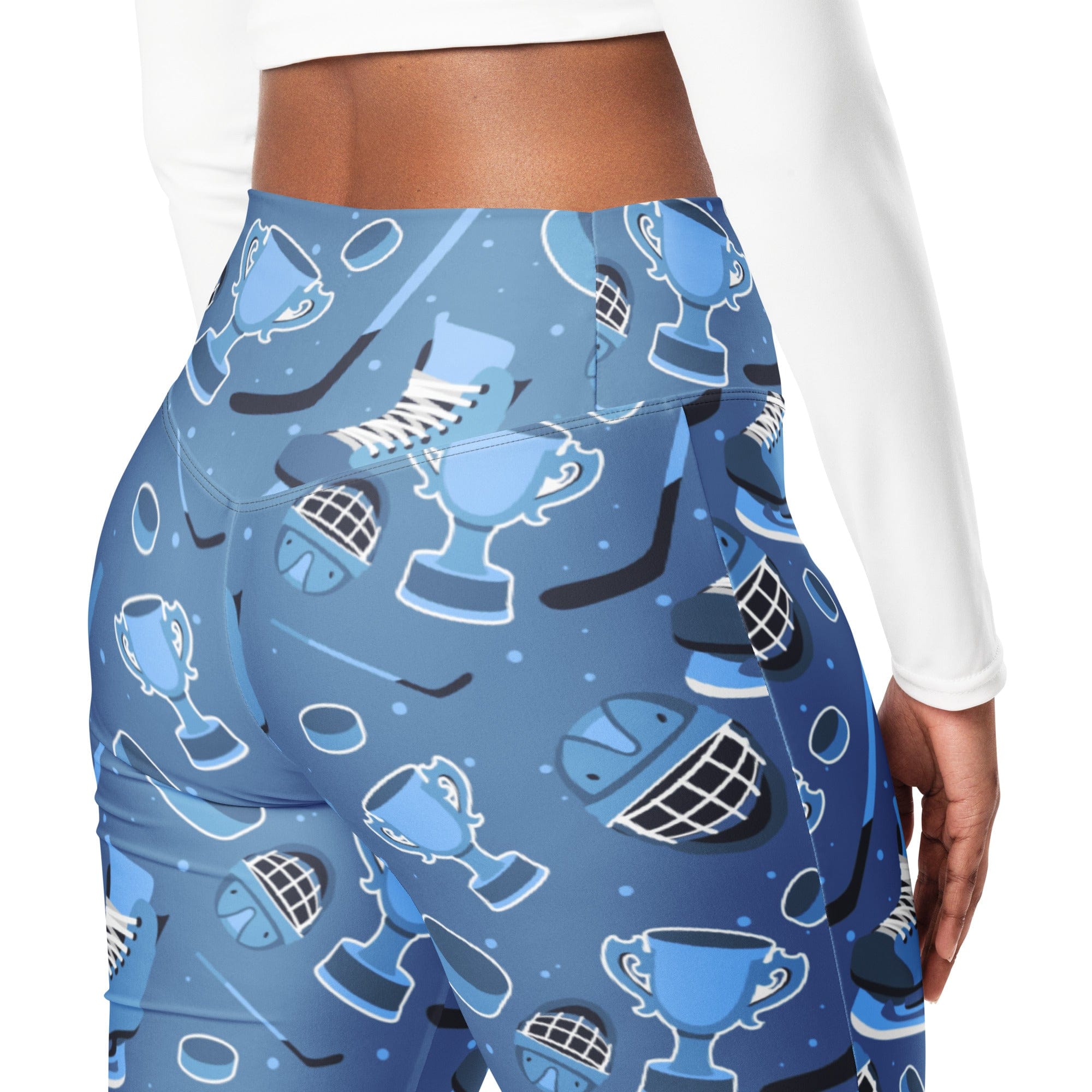 Ice Hockey Flare Leggings