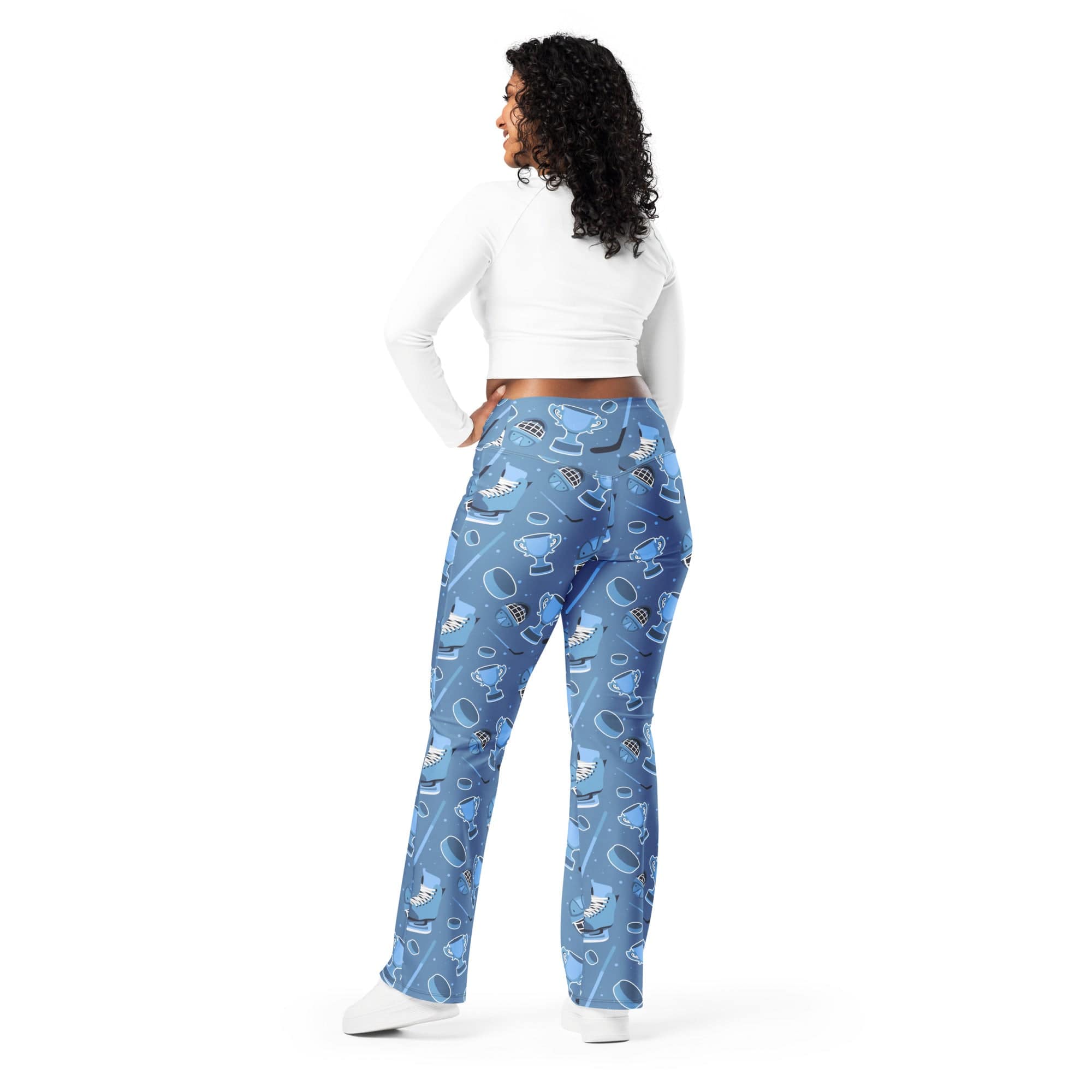 Ice Hockey Flare Leggings