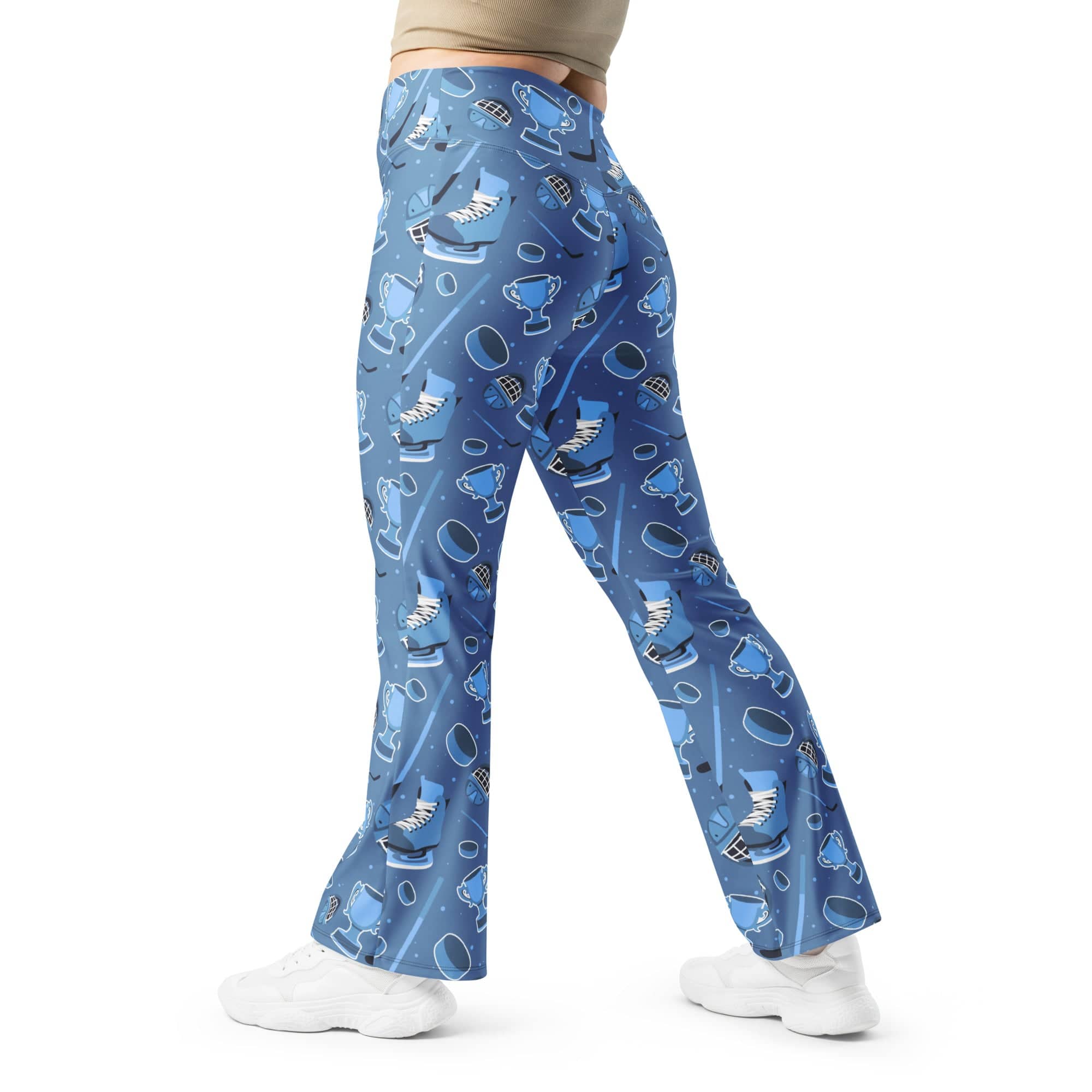 Ice Hockey Flare Leggings