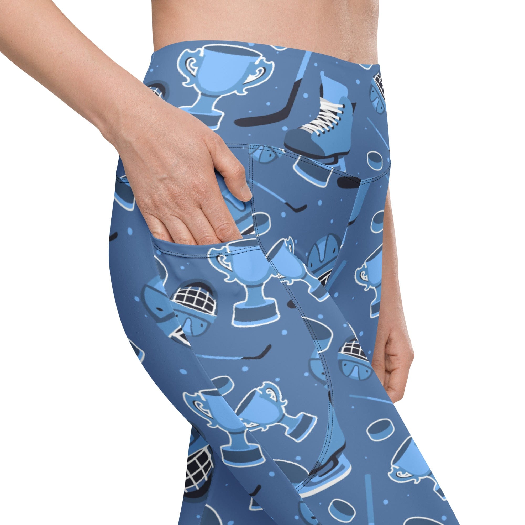 Ice Hockey Leggings With Pockets