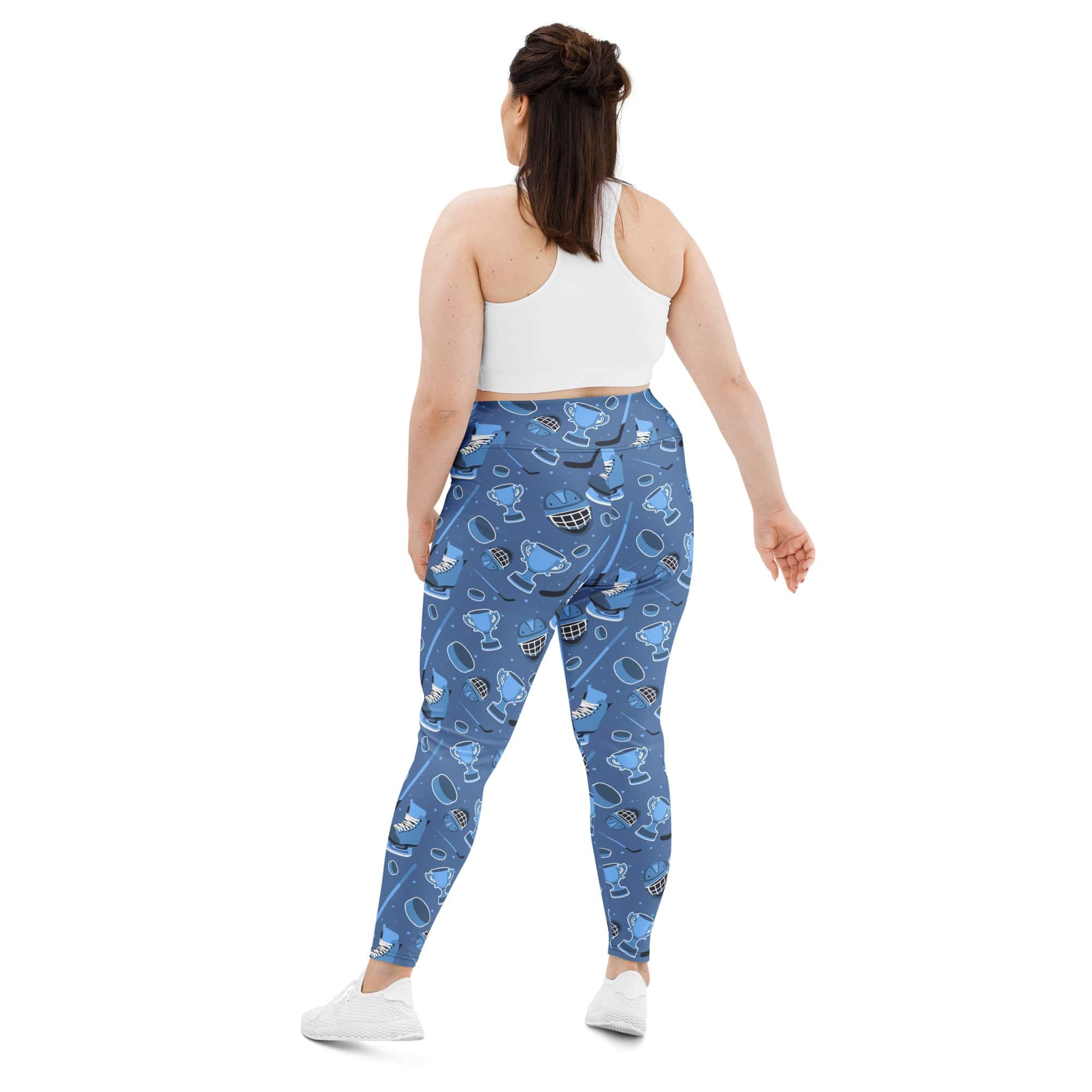 Ice Hockey Plus Size Leggings