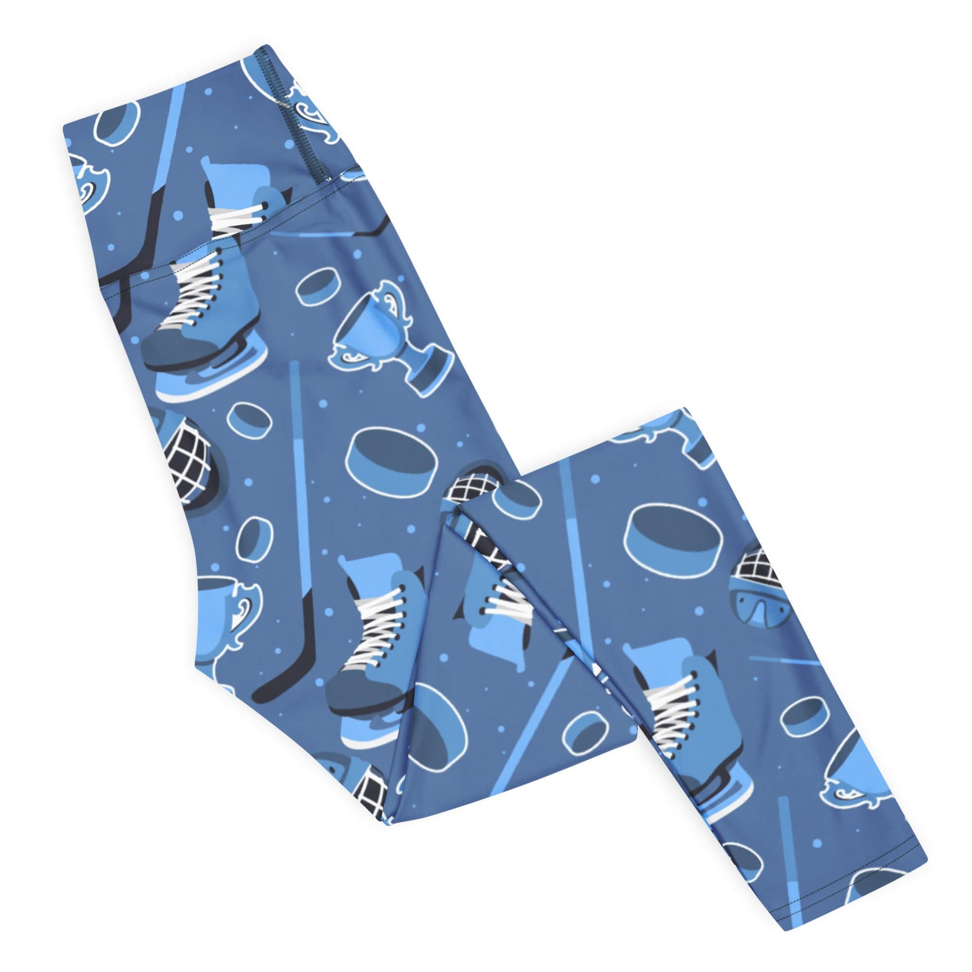 Ice Hockey Yoga Leggings