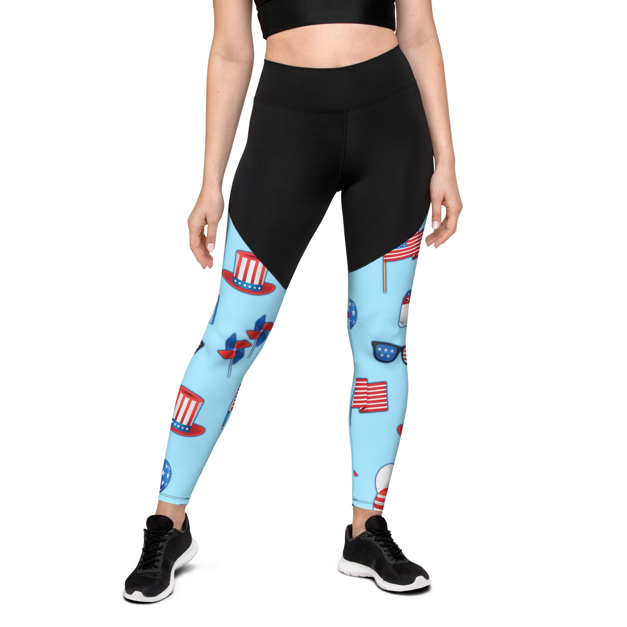Independence Day Compression Leggings
