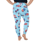 Independence Day Plus Size Leggings