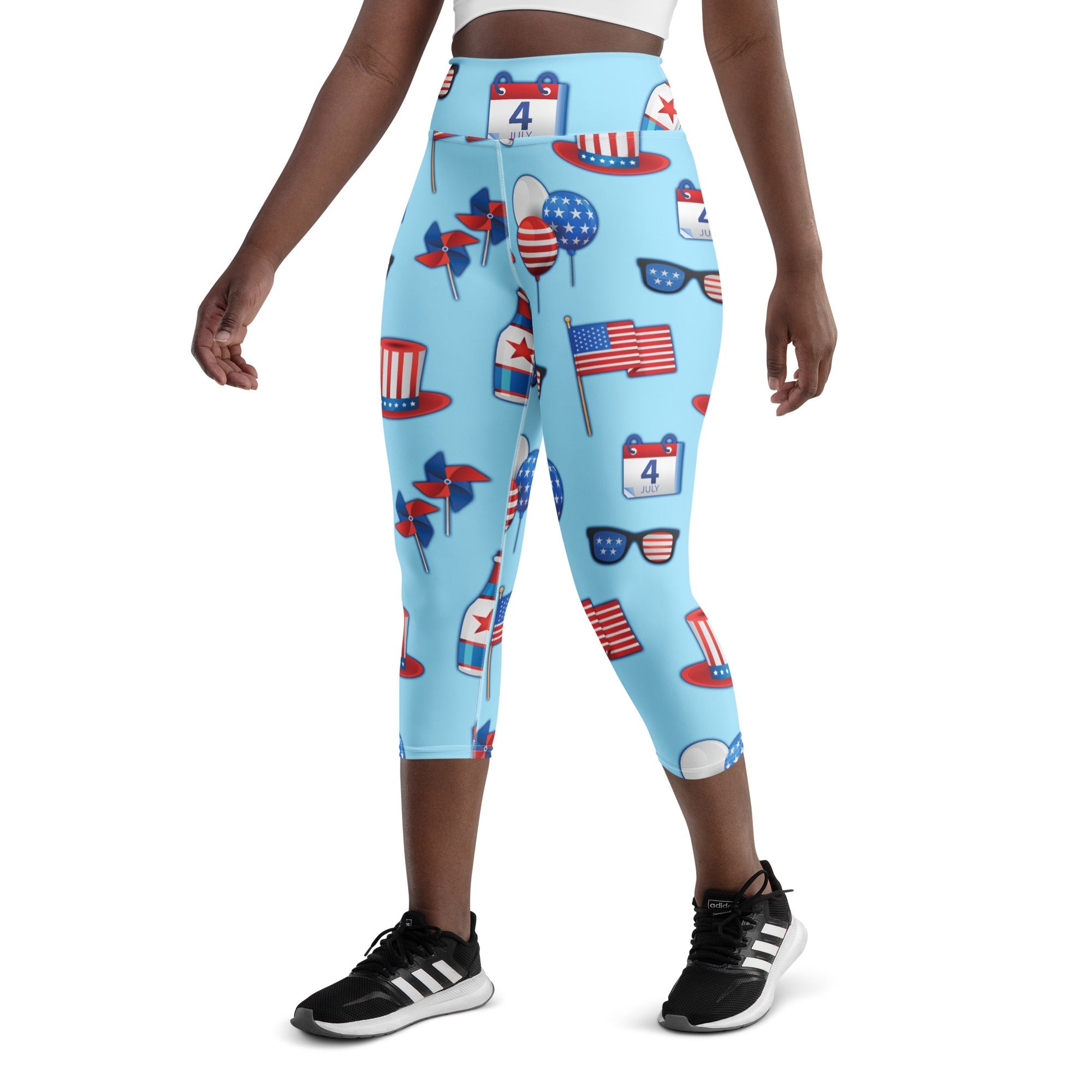 Independence Day Yoga Capris