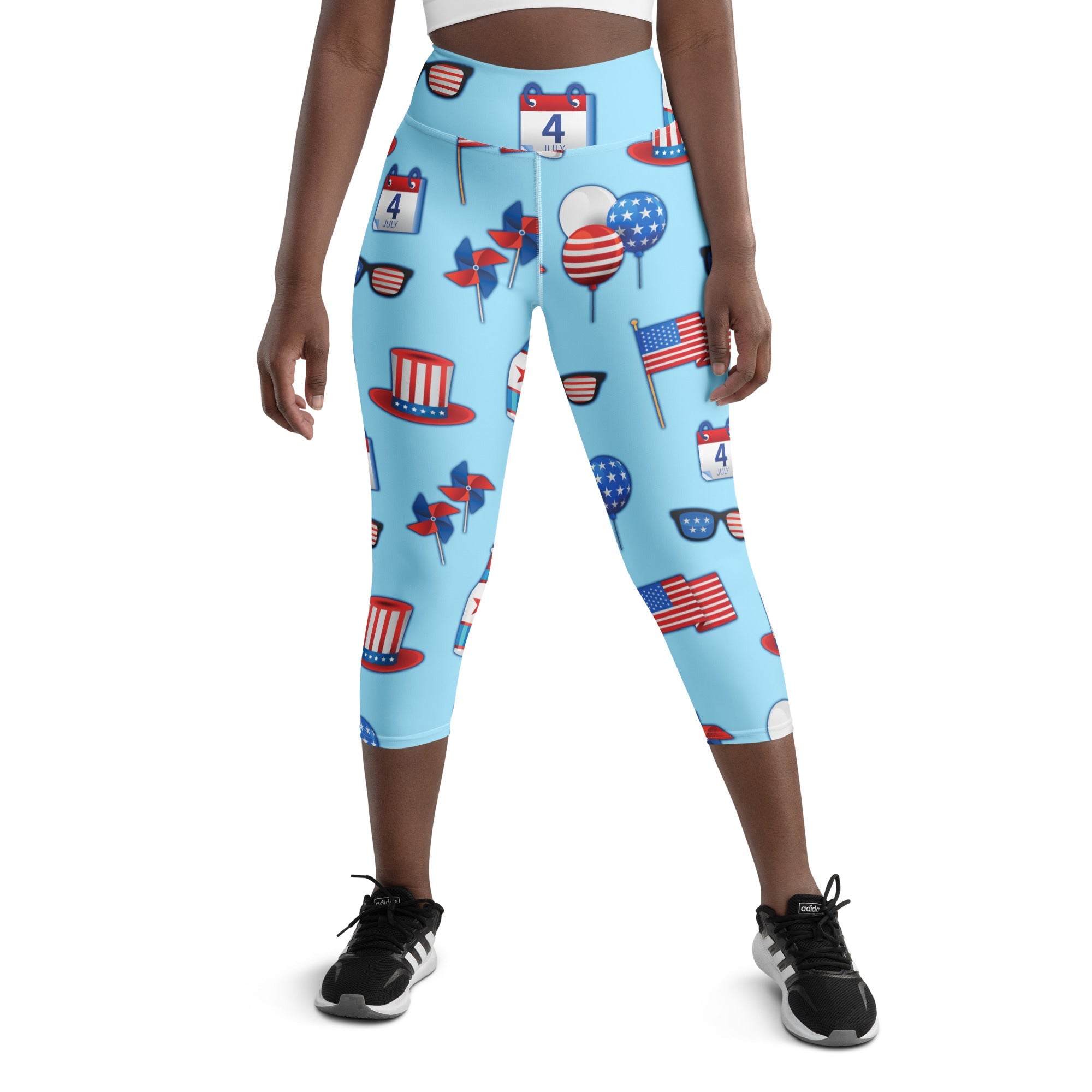 Independence Day Yoga Capris