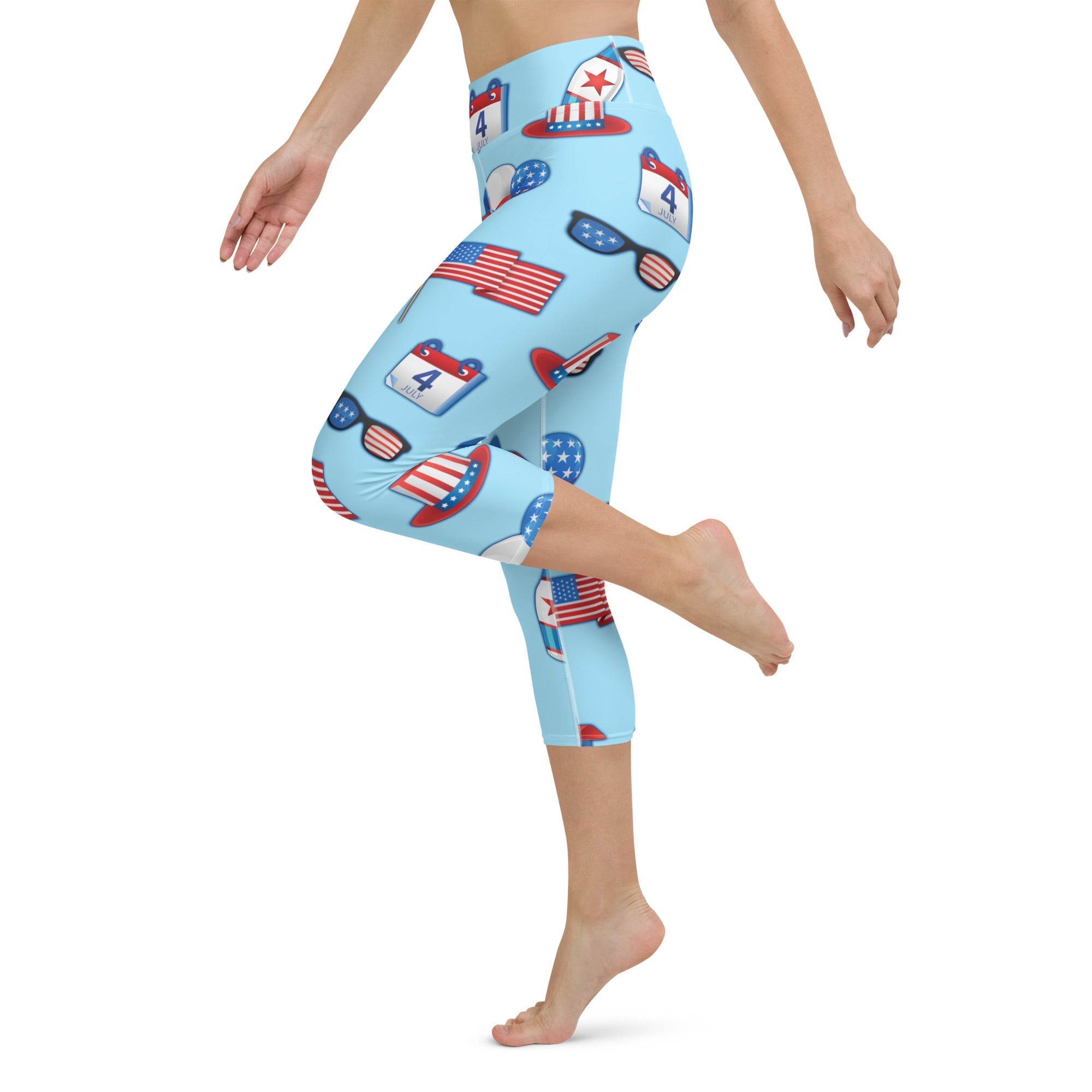 Independence Day Yoga Capris