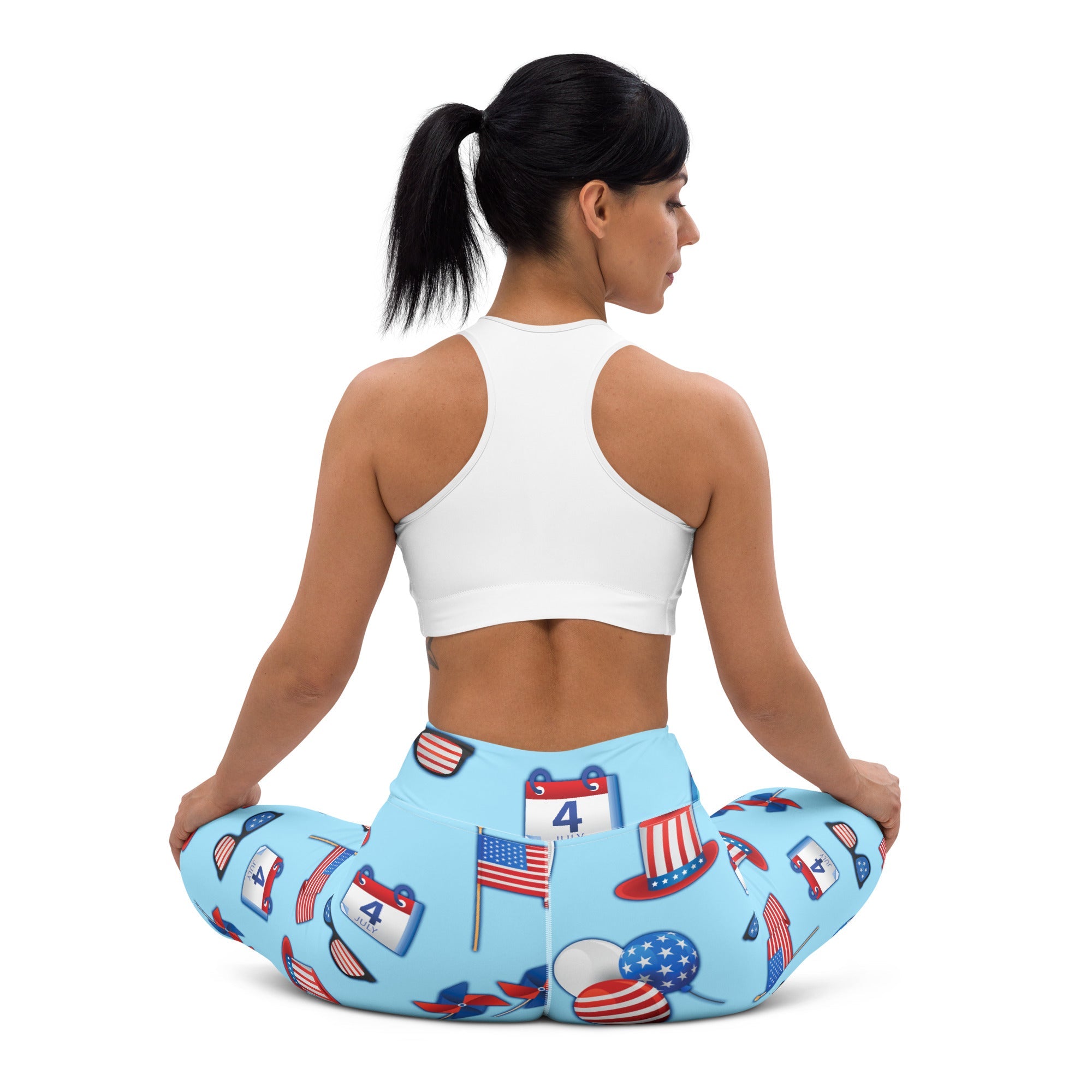 Independence Day Yoga Leggings