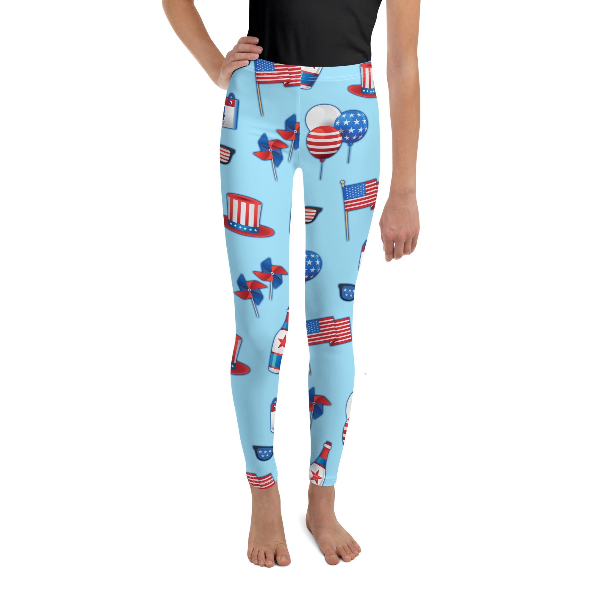 Independence Day Youth Leggings