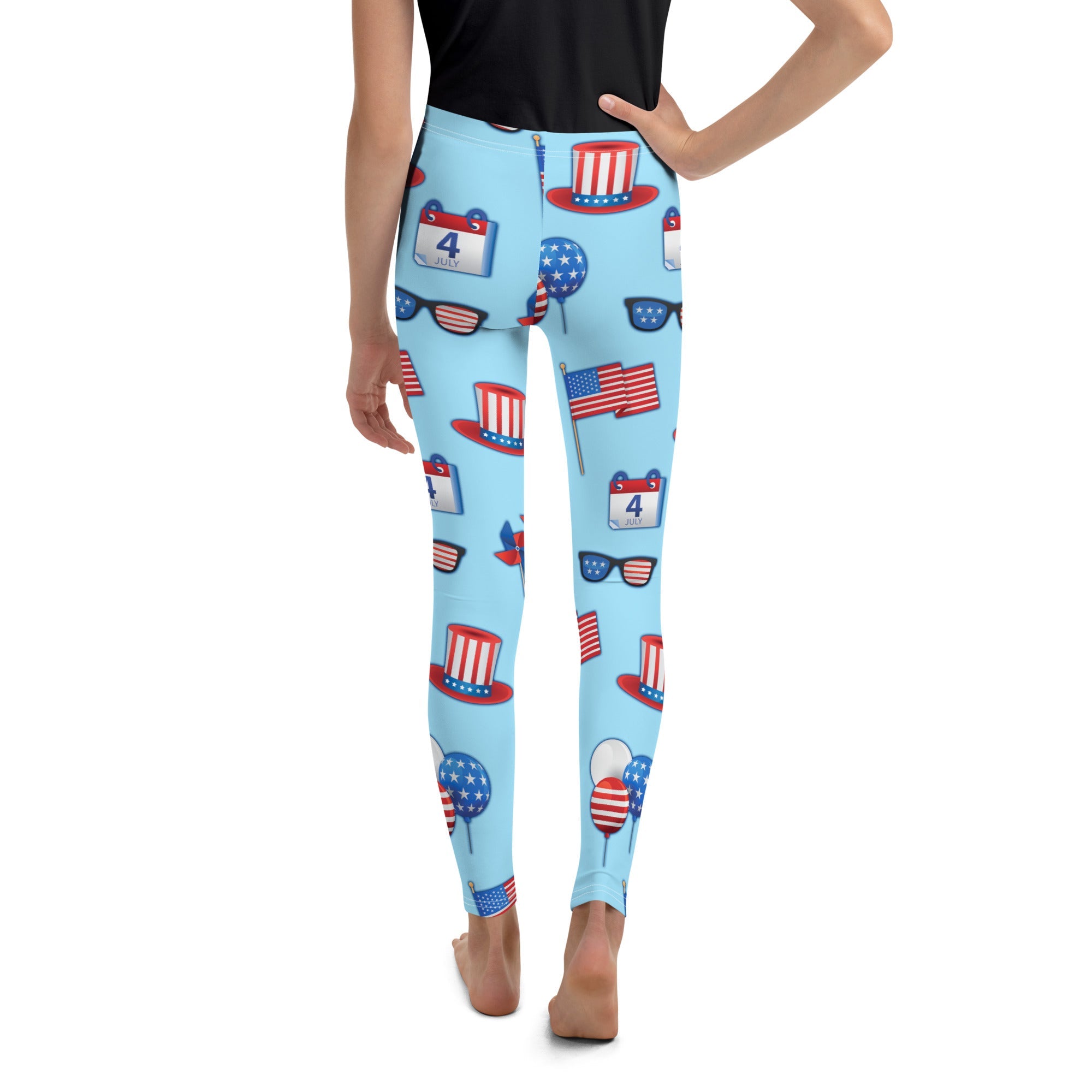 Independence Day Youth Leggings