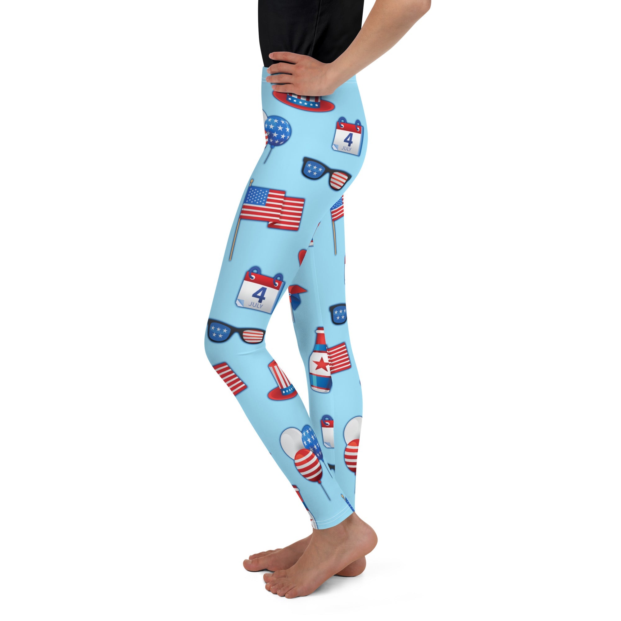 Independence Day Youth Leggings