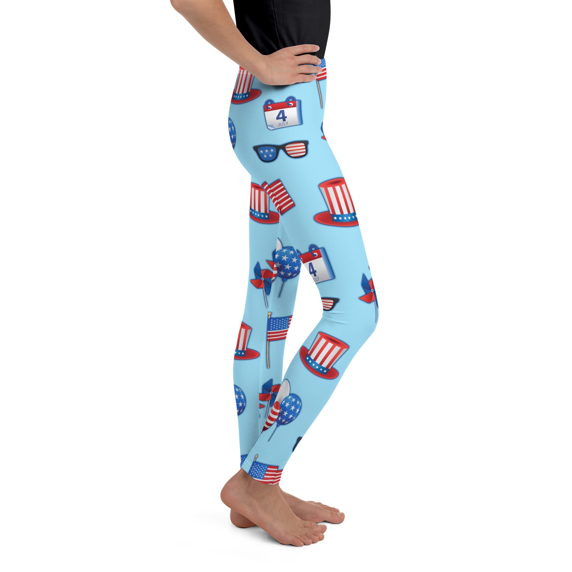 Independence Day Youth Leggings