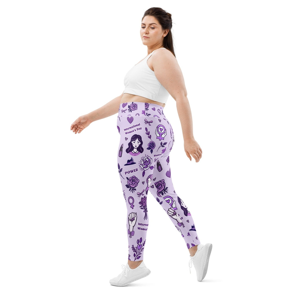 International Women's Day Plus Size Leggings