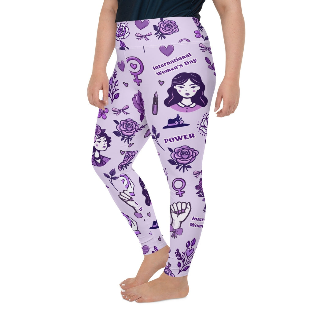 International Women's Day Plus Size Leggings
