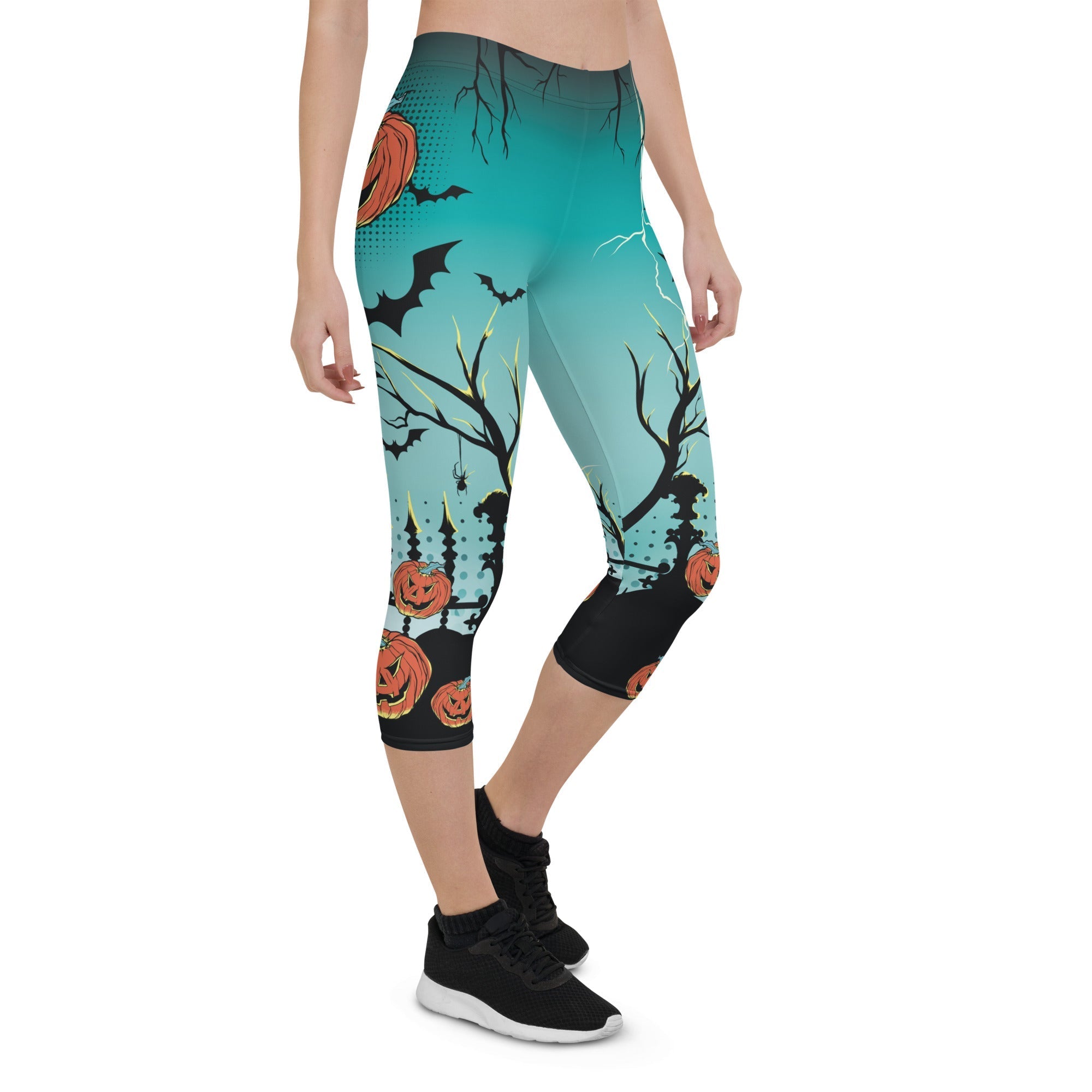 Jack O'Lantern Capris