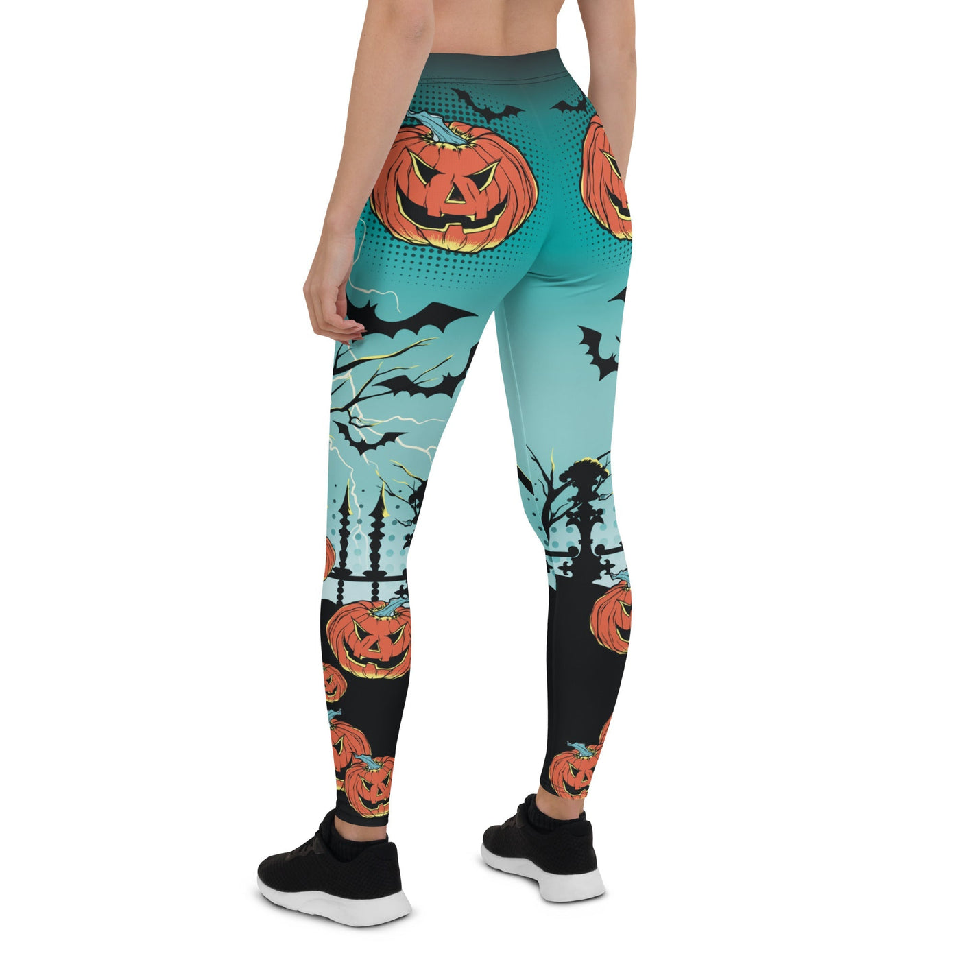 Jack O'Lantern Leggings: Women's Halloween Outfits | FIERCEPULSE