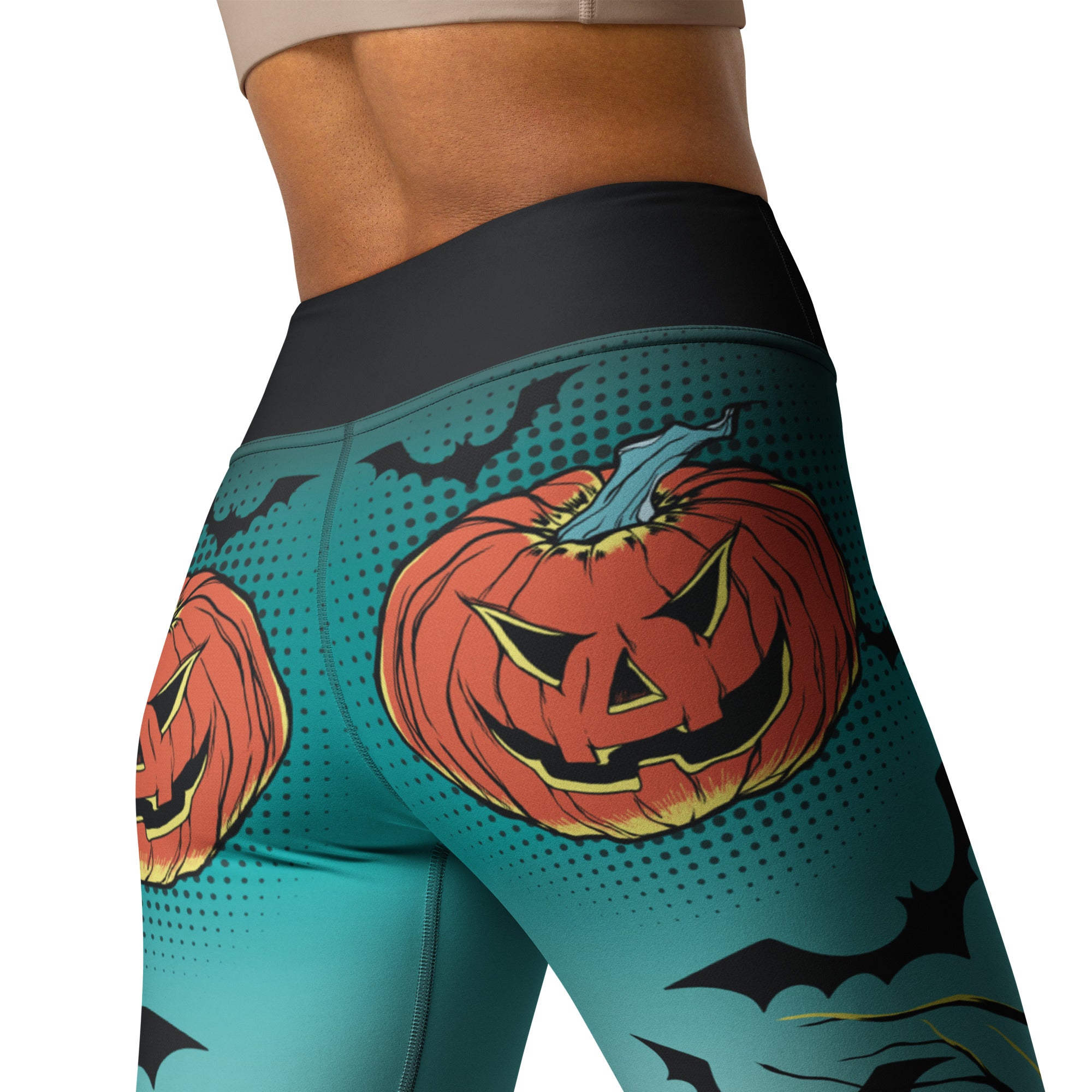 Jack O'Lantern Yoga Leggings