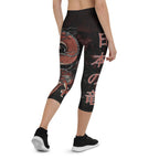 Japanese Dragon Capris