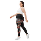 Japanese Dragon Plus Size Leggings