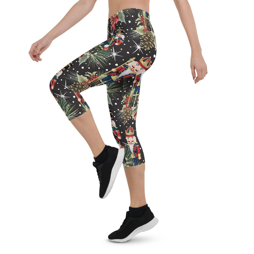 Jolly Nutcrackers Capris