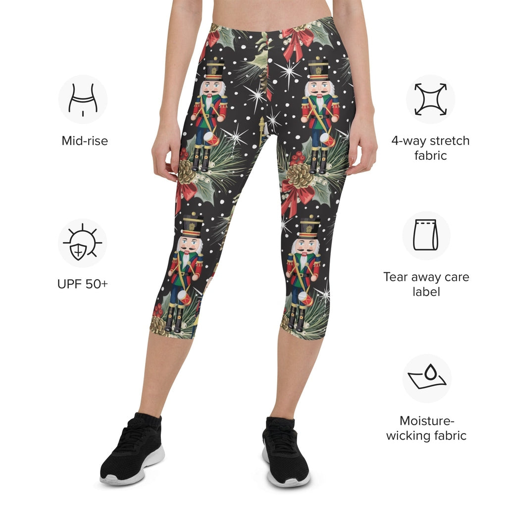Jolly Nutcrackers Capris