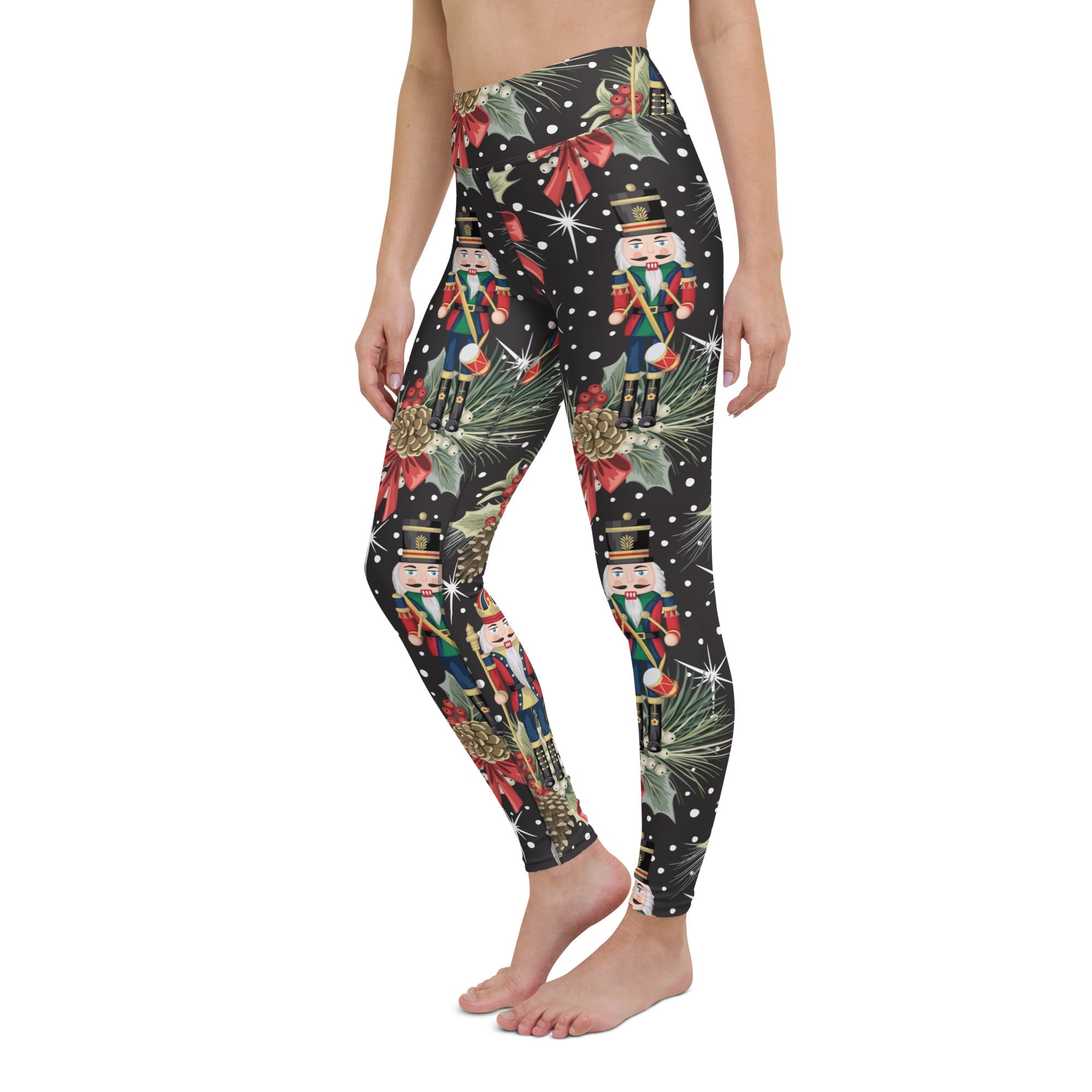 Jolly Nutcrackers Yoga Leggings