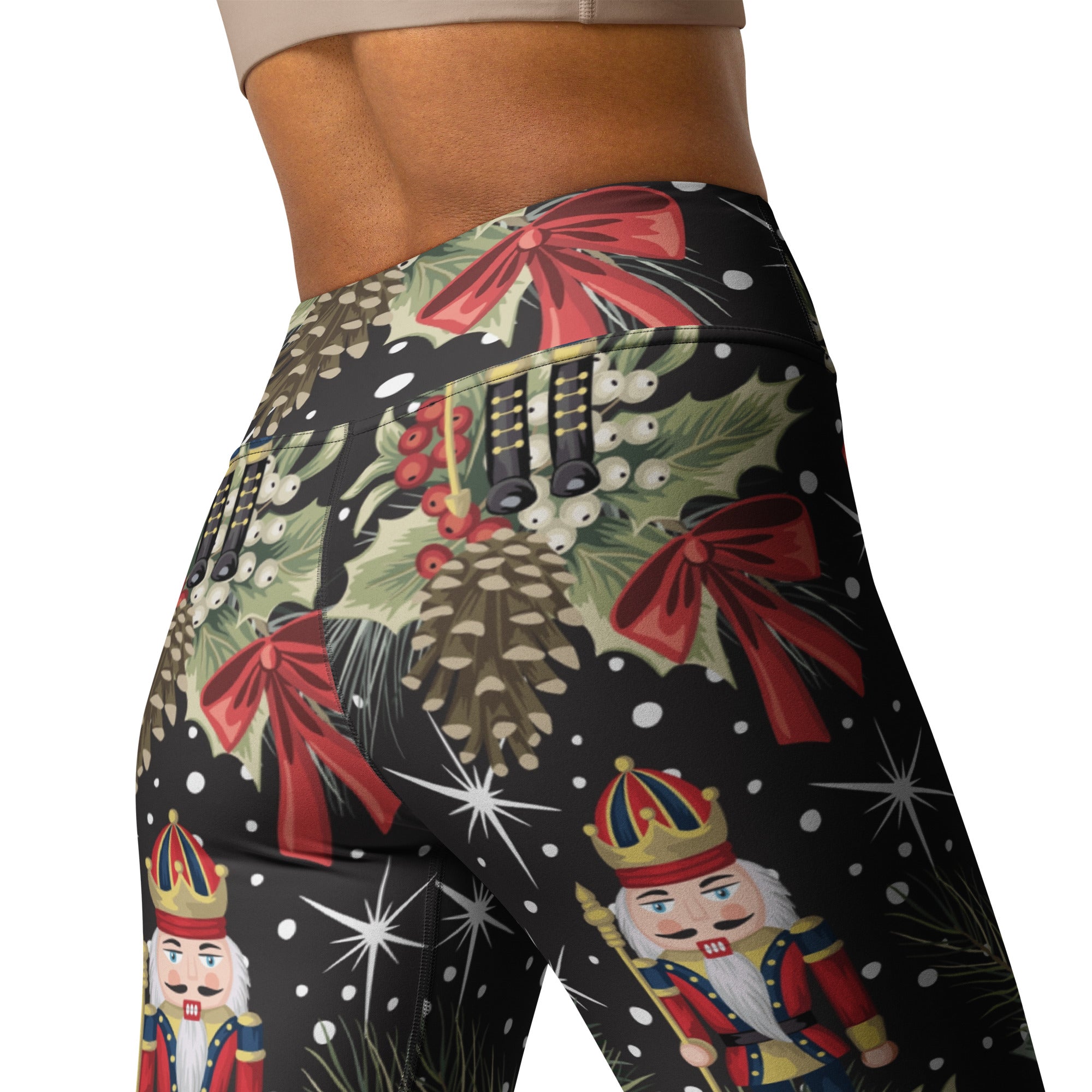 Jolly Nutcrackers Yoga Leggings