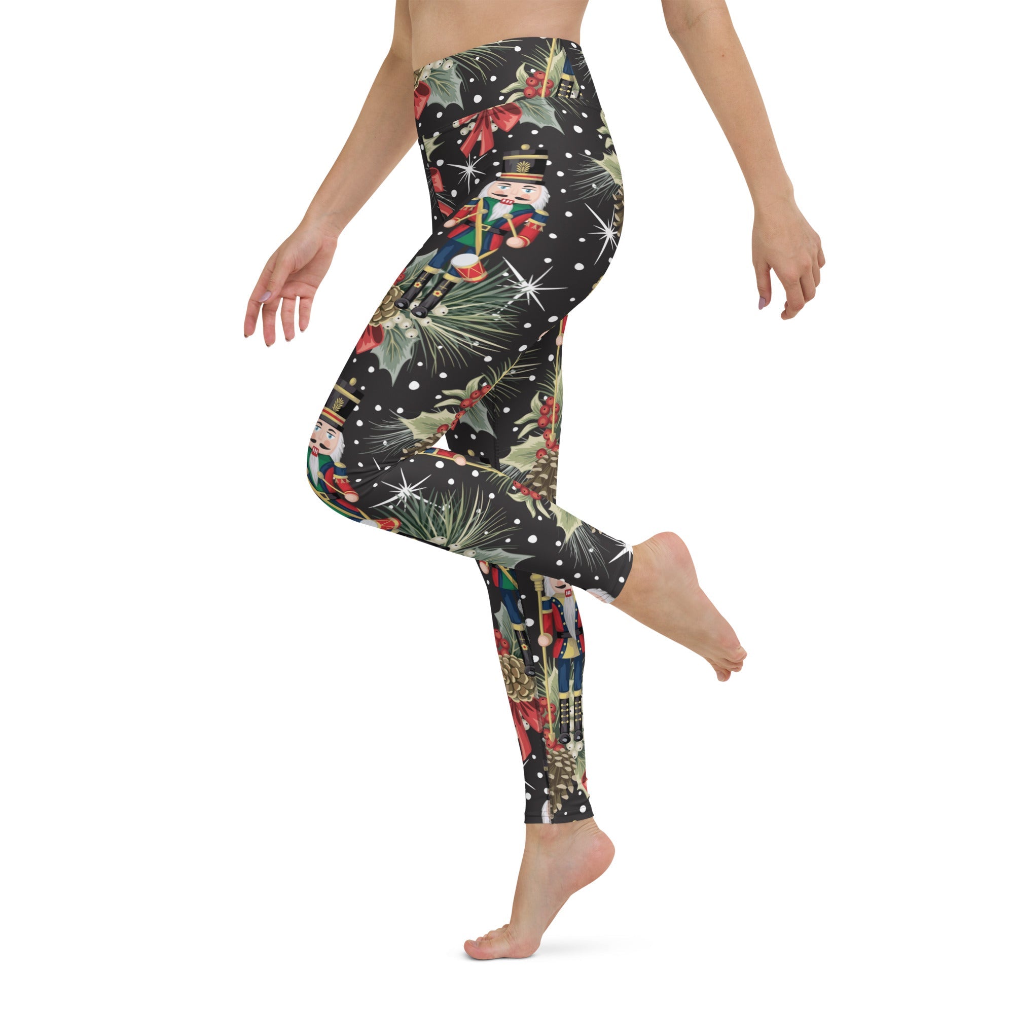 Jolly Nutcrackers Yoga Leggings