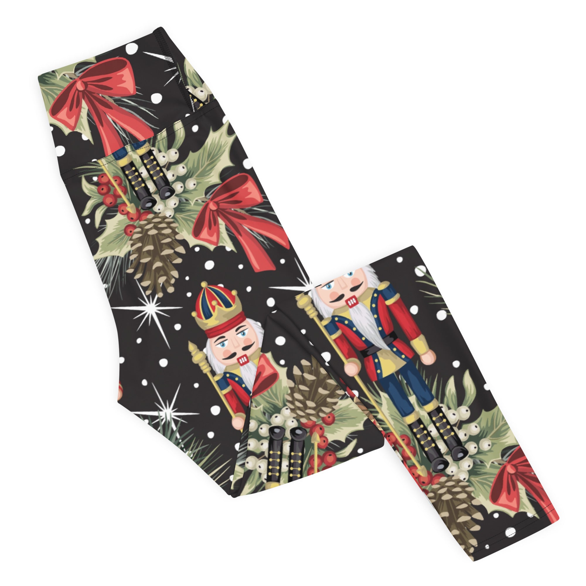 Jolly Nutcrackers Yoga Leggings