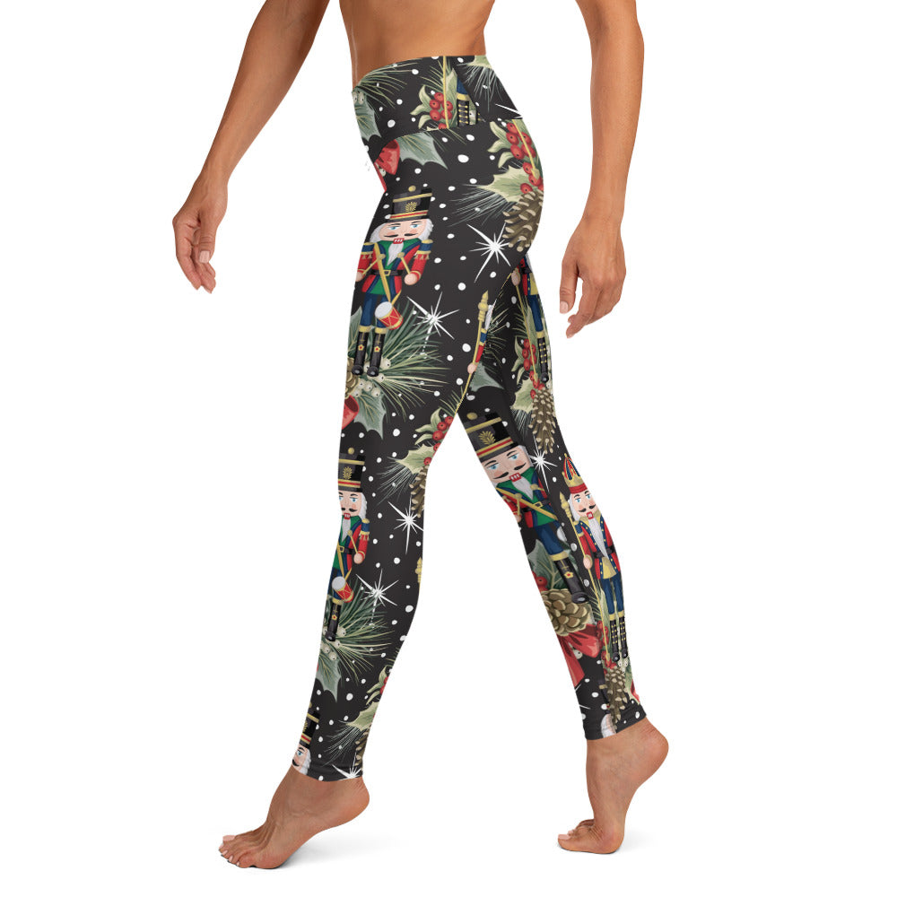 Jolly Nutcrackers Yoga Leggings