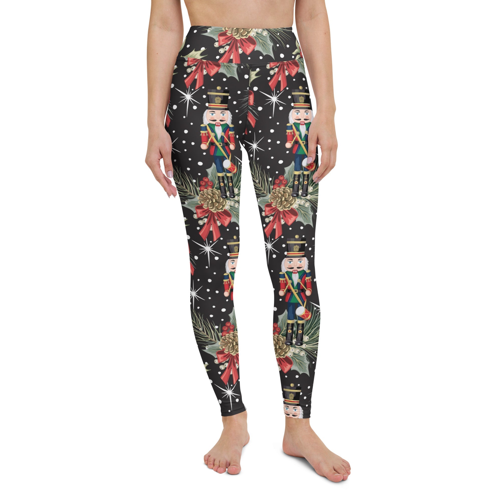 Jolly Nutcrackers Yoga Leggings