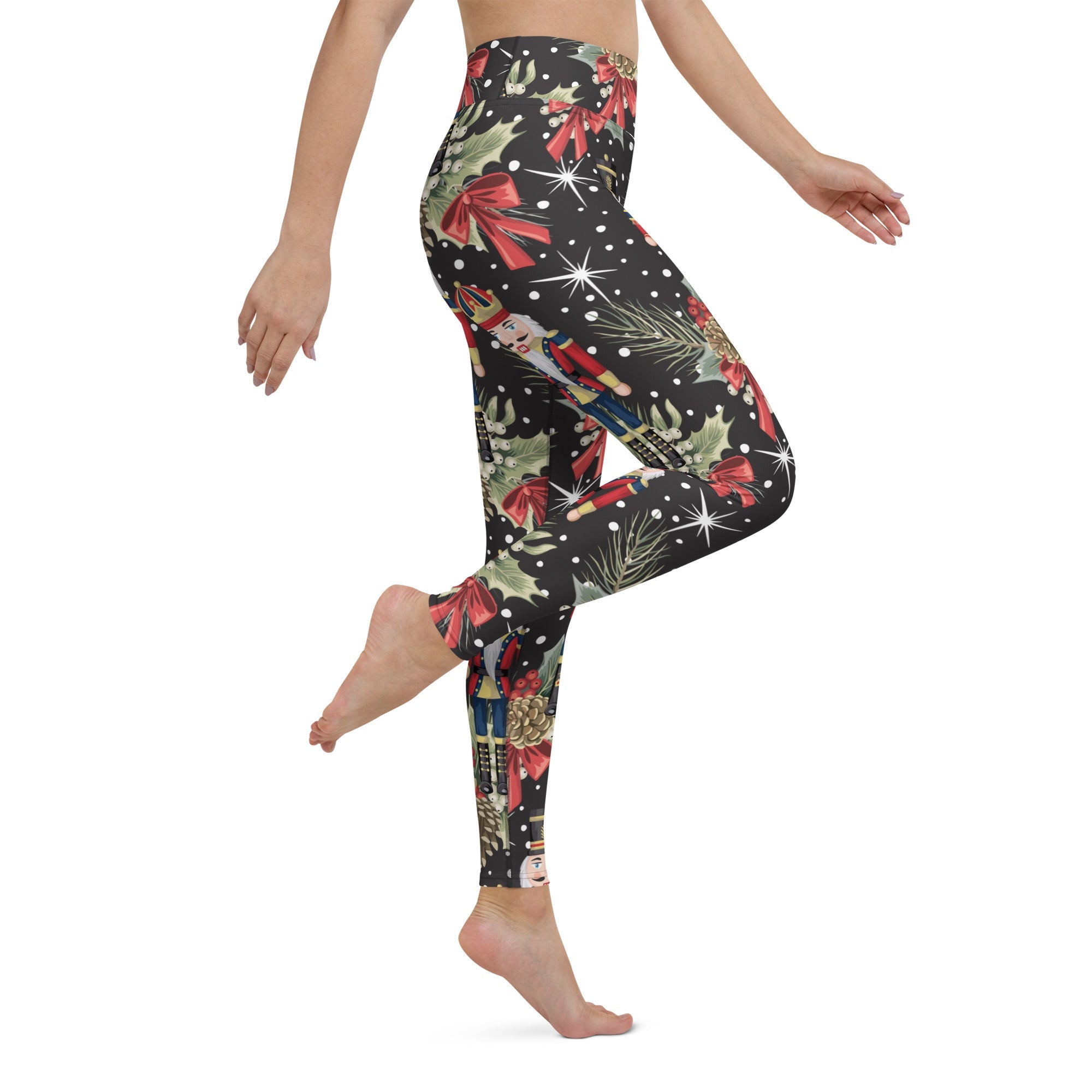 Jolly Nutcrackers Yoga Leggings