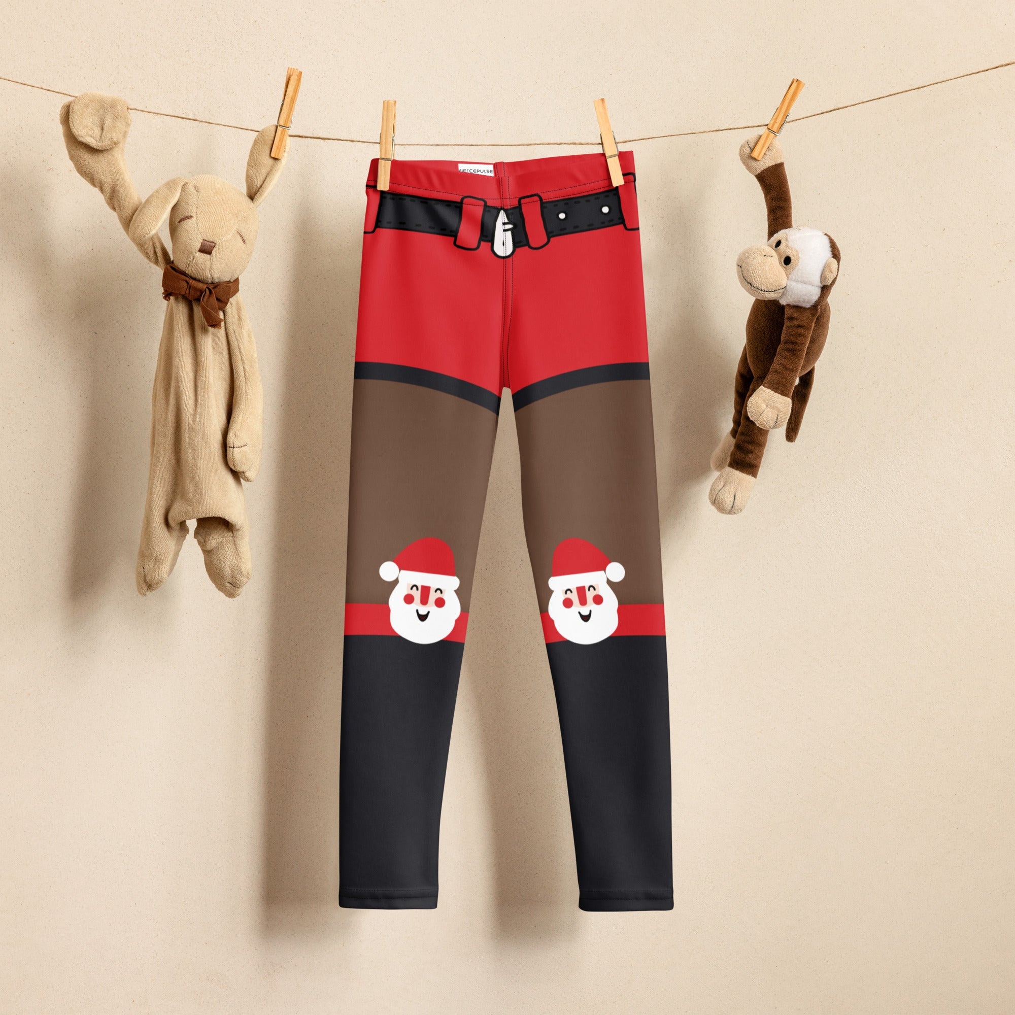 Jolly Santa Kid's Leggings