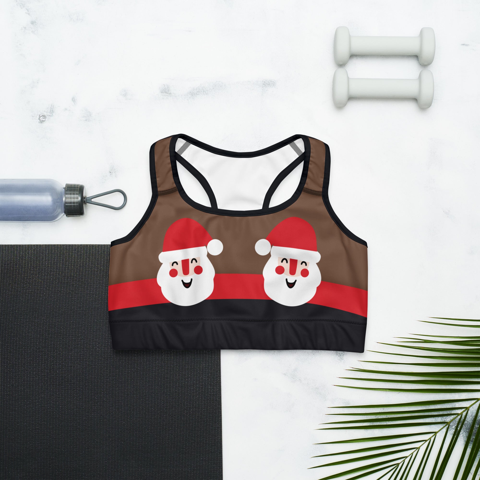 Jolly Santa Sports Bra