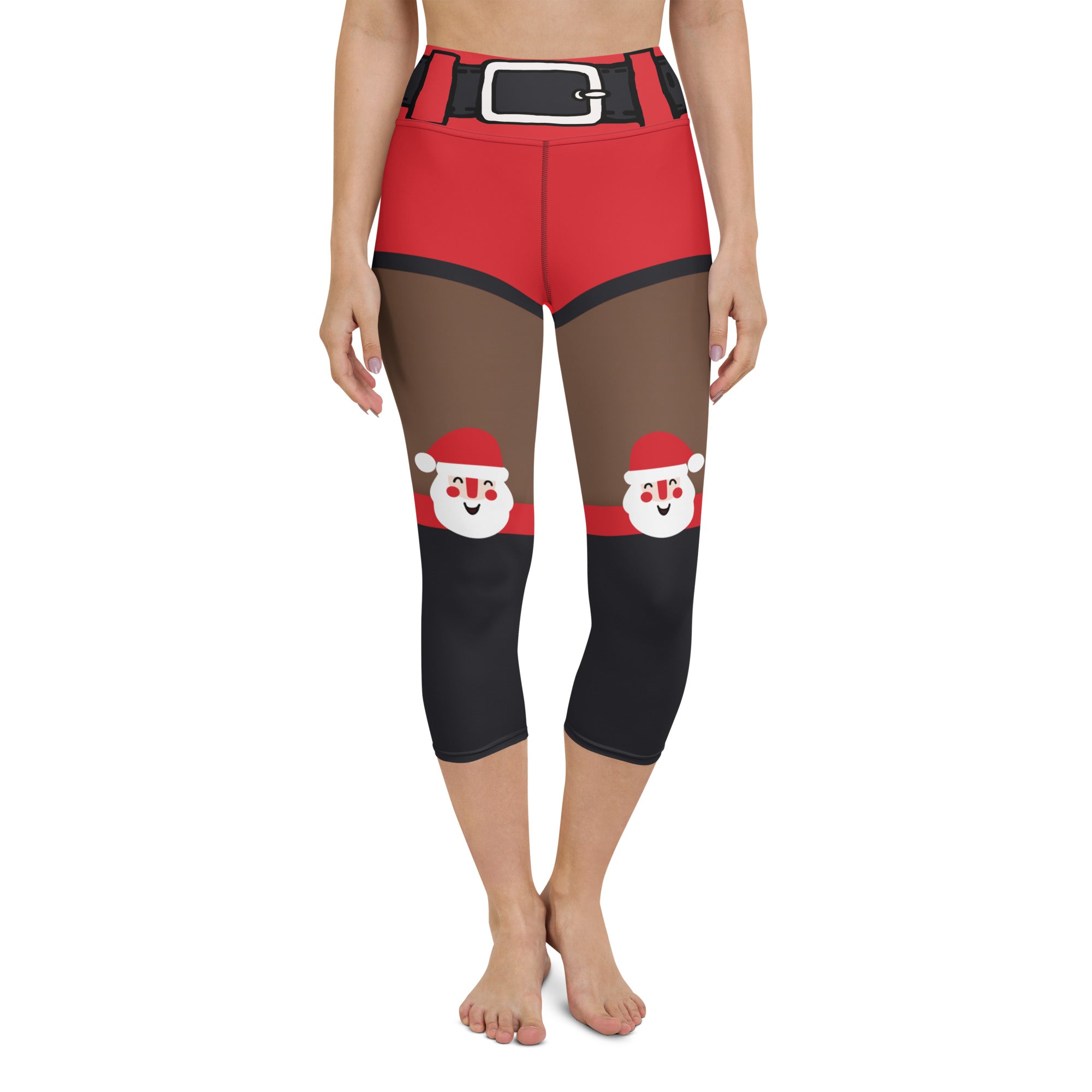 Jolly Santa Yoga Capris