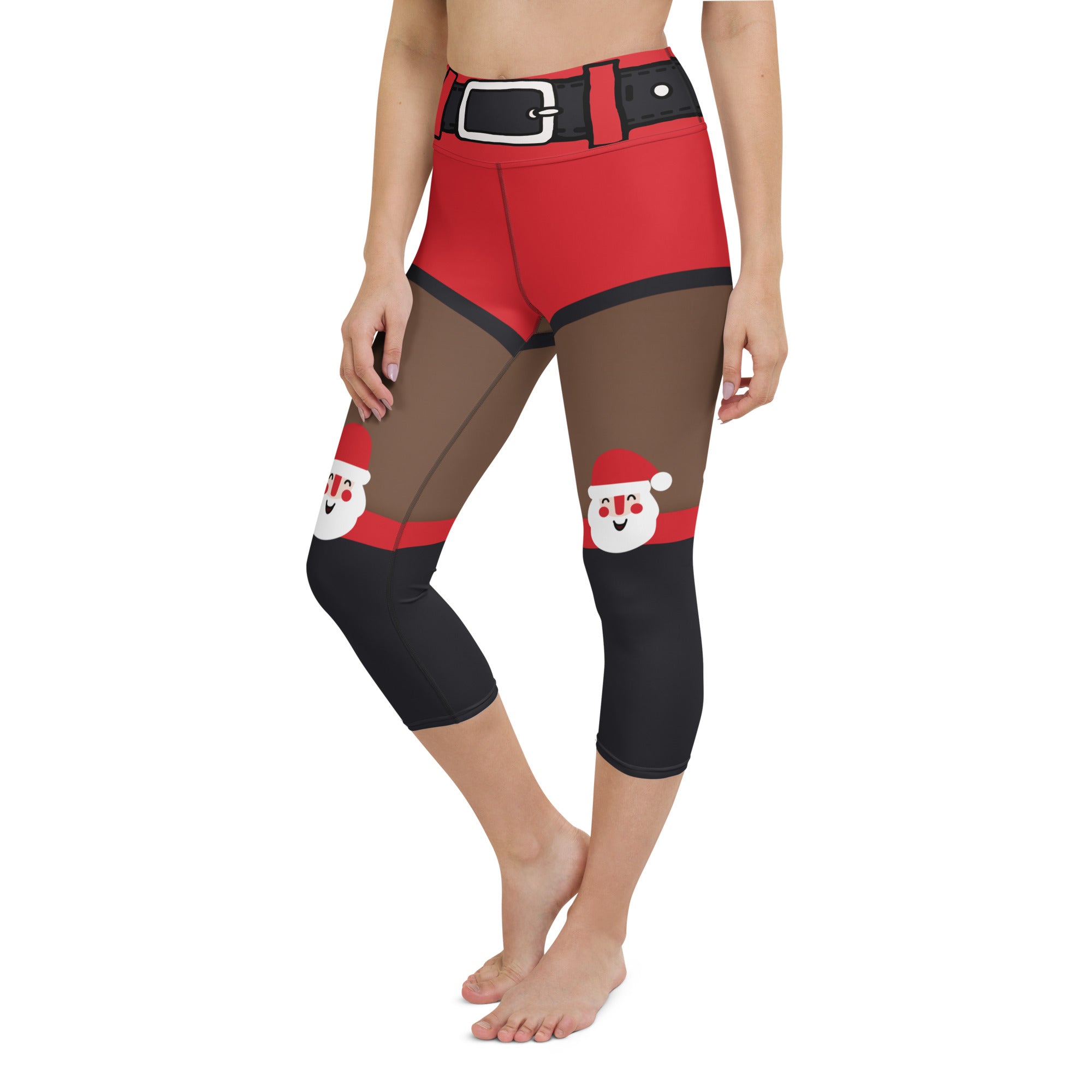 Jolly Santa Yoga Capris