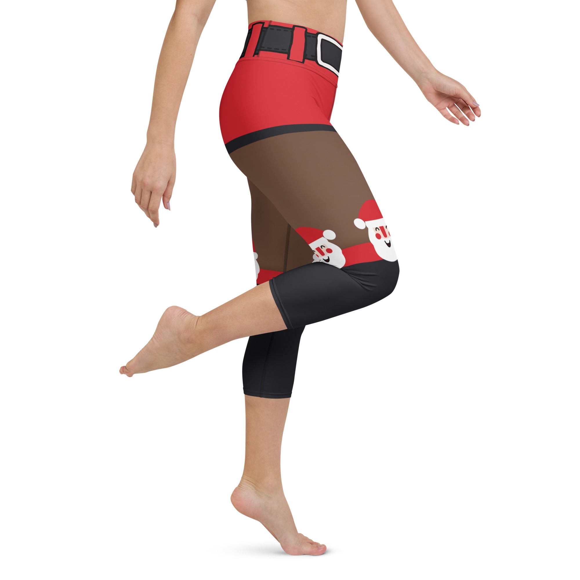 Jolly Santa Yoga Capris