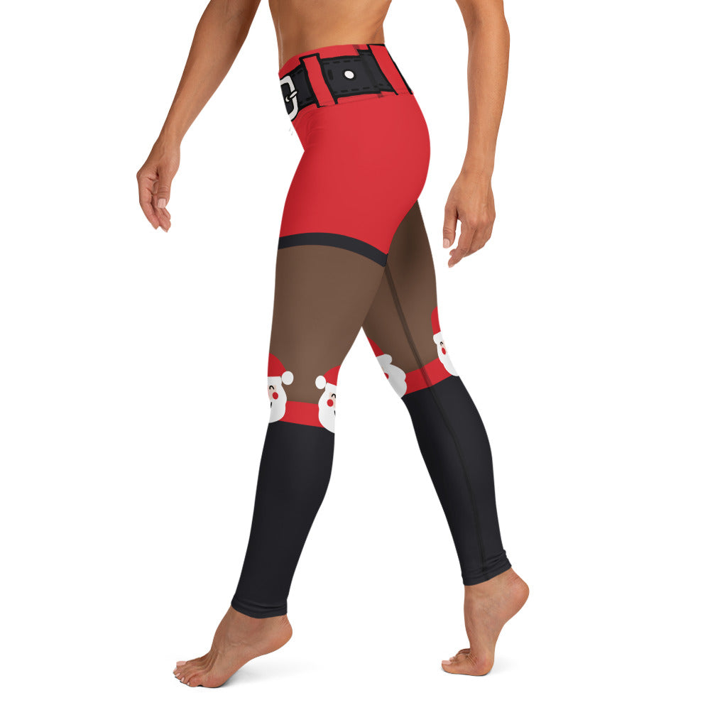 Jolly Santa Yoga Leggings